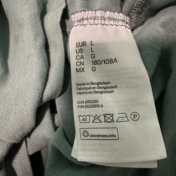 H&M man T-shirt, size large, good condition - Picture 4 of 4